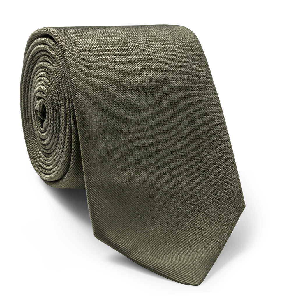 Army Green Silk