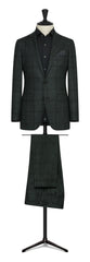Albini Knit Dark Grey Piqué Doppio Cotton