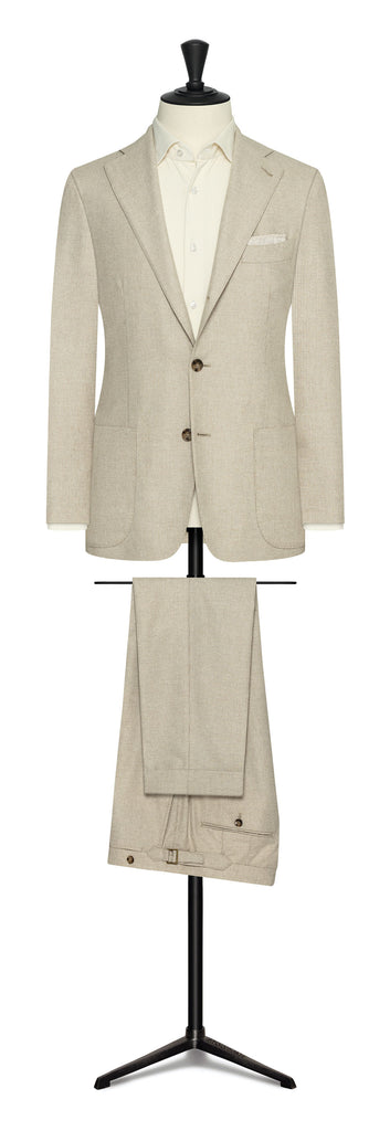 Tintex Off White Cotton Interlock Knit