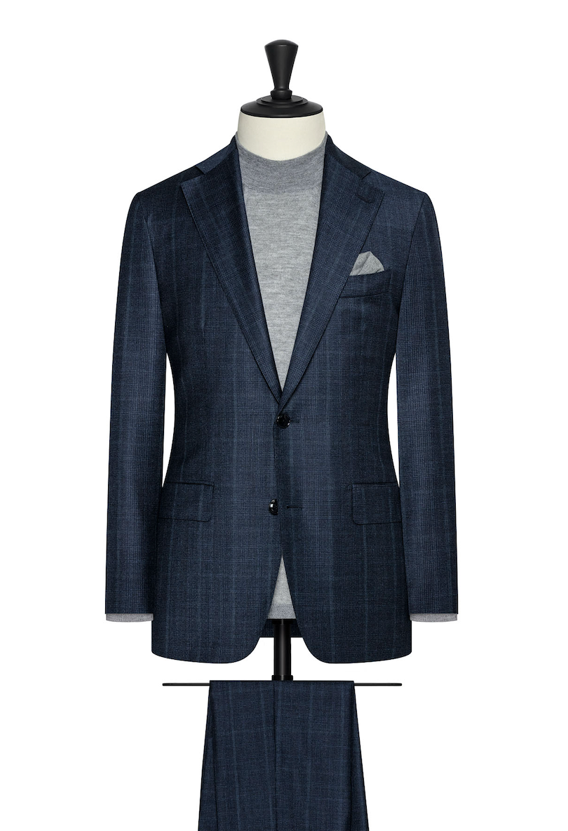 Cariaggi Stone Grey Cashmere & Silk