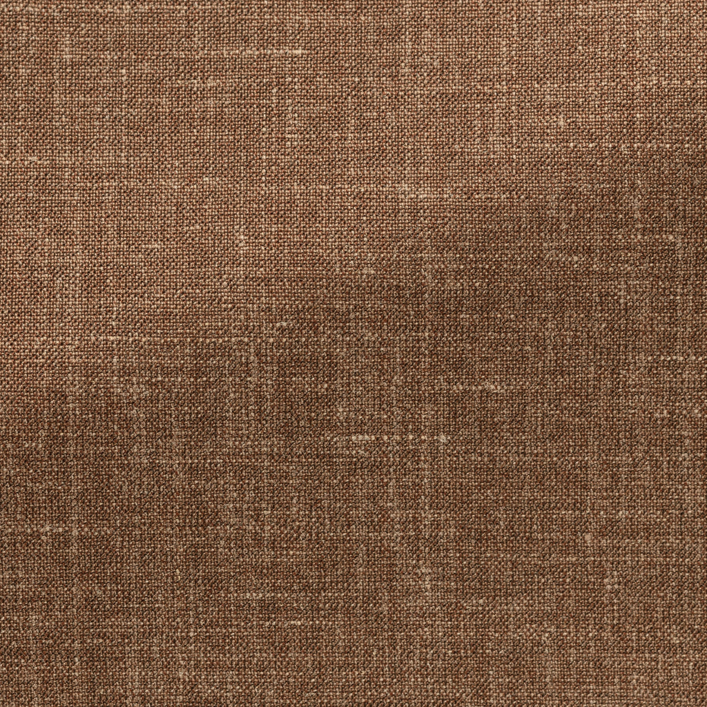 Trousers SUMMERTIME Terracotta Mélange Wool, Silk & Linen Tropical Weave