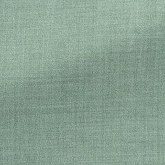 Trousers Paulo Oliveira Mint Green Wool & Linen Tropical Stretch