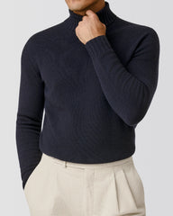 Papi Fabio Midnight Blue Wool & Cashmere