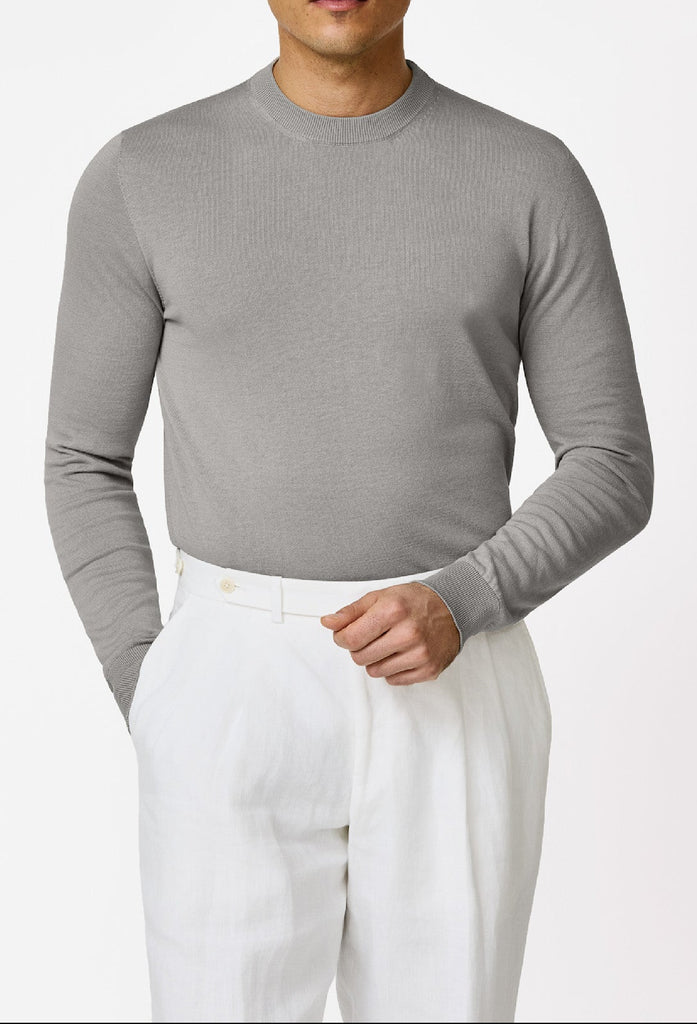 Greige Cotton-silk