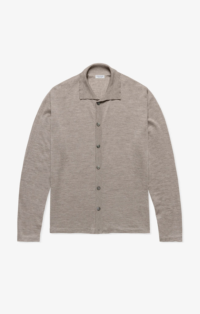 Loro Piana Taupe S160 Ultra-Fine Merino Wool