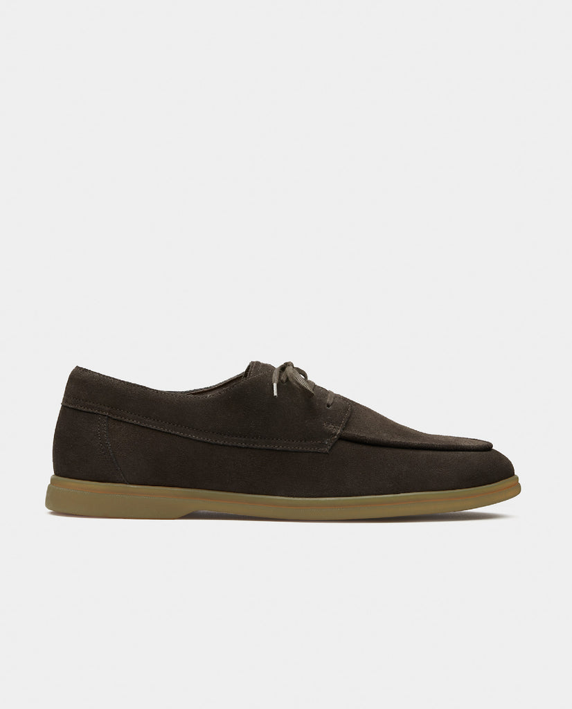 City Loafer Suede dark brown