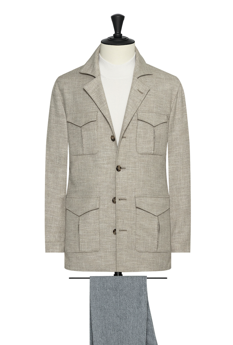 Cariaggi Off White Cashmere & Silk