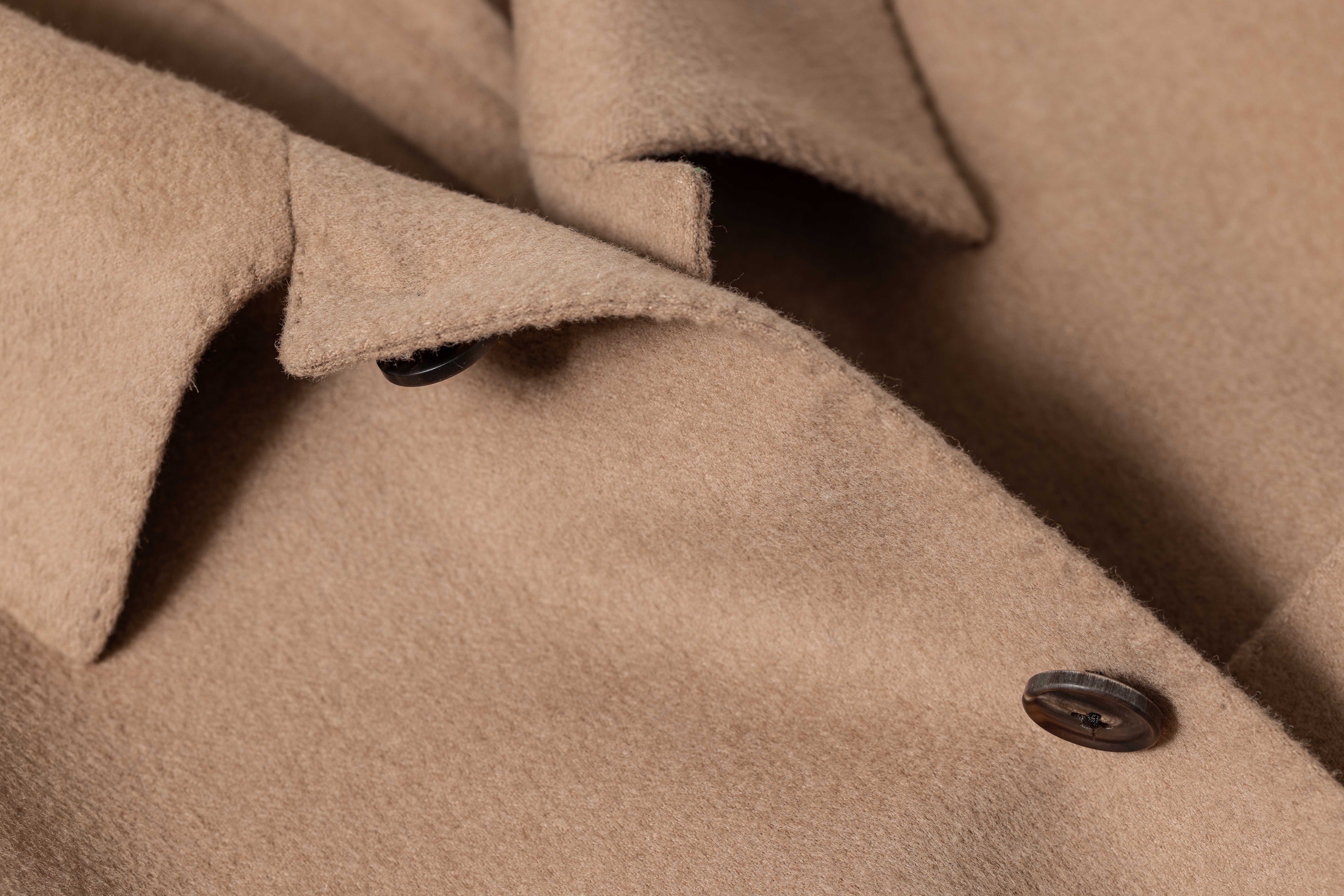 CASHMERE AWARD MOVE Soft Caramel Stretch Cashmere Plain Weave