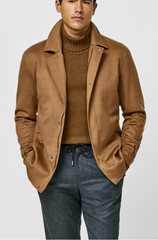 Loro Piana BACTRIAN Cinnamon Brushed Pure Baby Camel Plain Weave