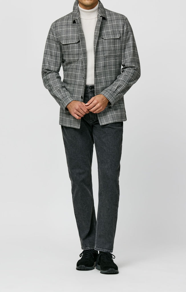 Loro Piana CAPOLAVORO Black & White Tweed Wool & Silk Glencheck