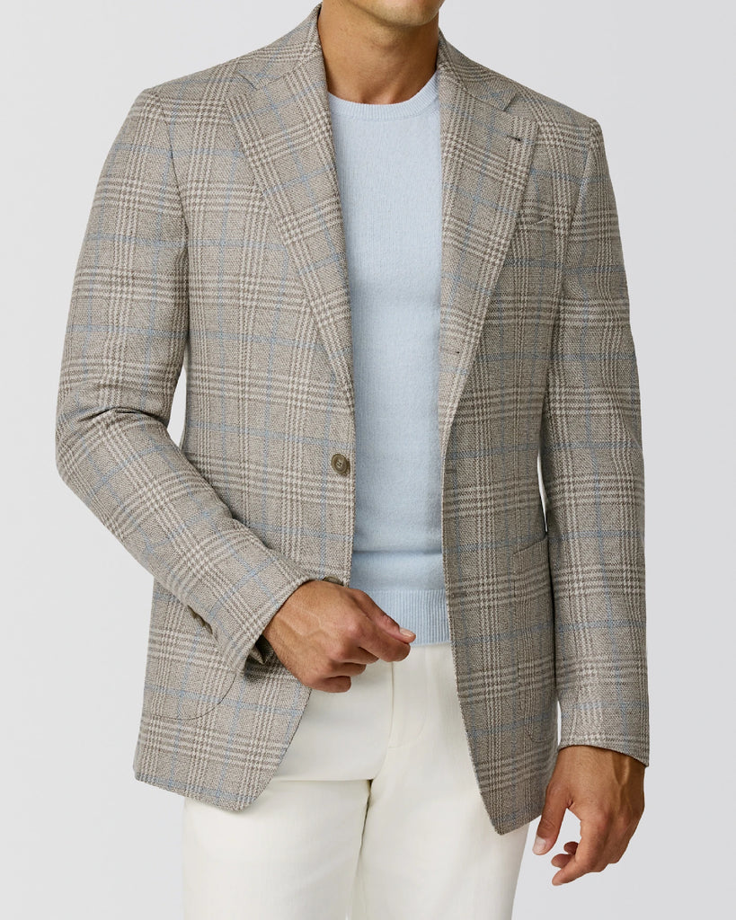 Papi Fabio Light Blue Wool & Cashmere Knit