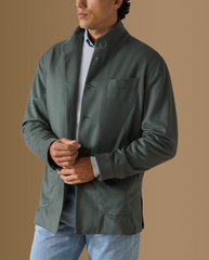 Ermenegildo Zegna AUTHENTICO® Light Forest Green S190 Wool Beaver Look