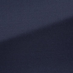 Trousers Loro Piana LIGHTMOVE Navy Blue Stretch Wool & Silk Hopsack