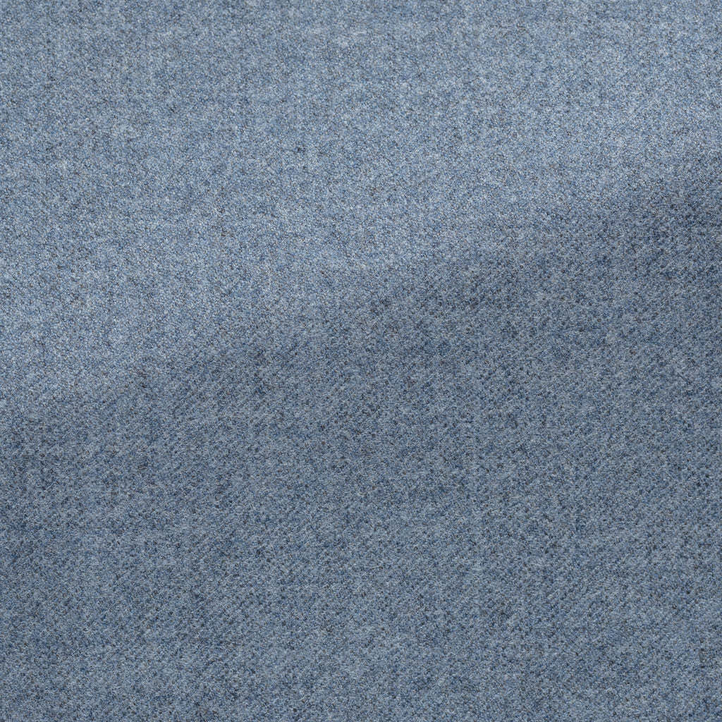 JERSELY Storm Blue Stretch Brushed Merino Wool Flannel Vest / Bodywarmer