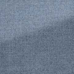 JERSELY Storm Blue Stretch Brushed Merino Wool Flannel Vest / Bodywarmer