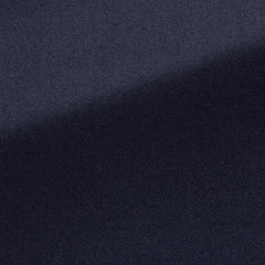 Trousers JERSELY Dark Blue Brushed Merino Wool Stretch Twill