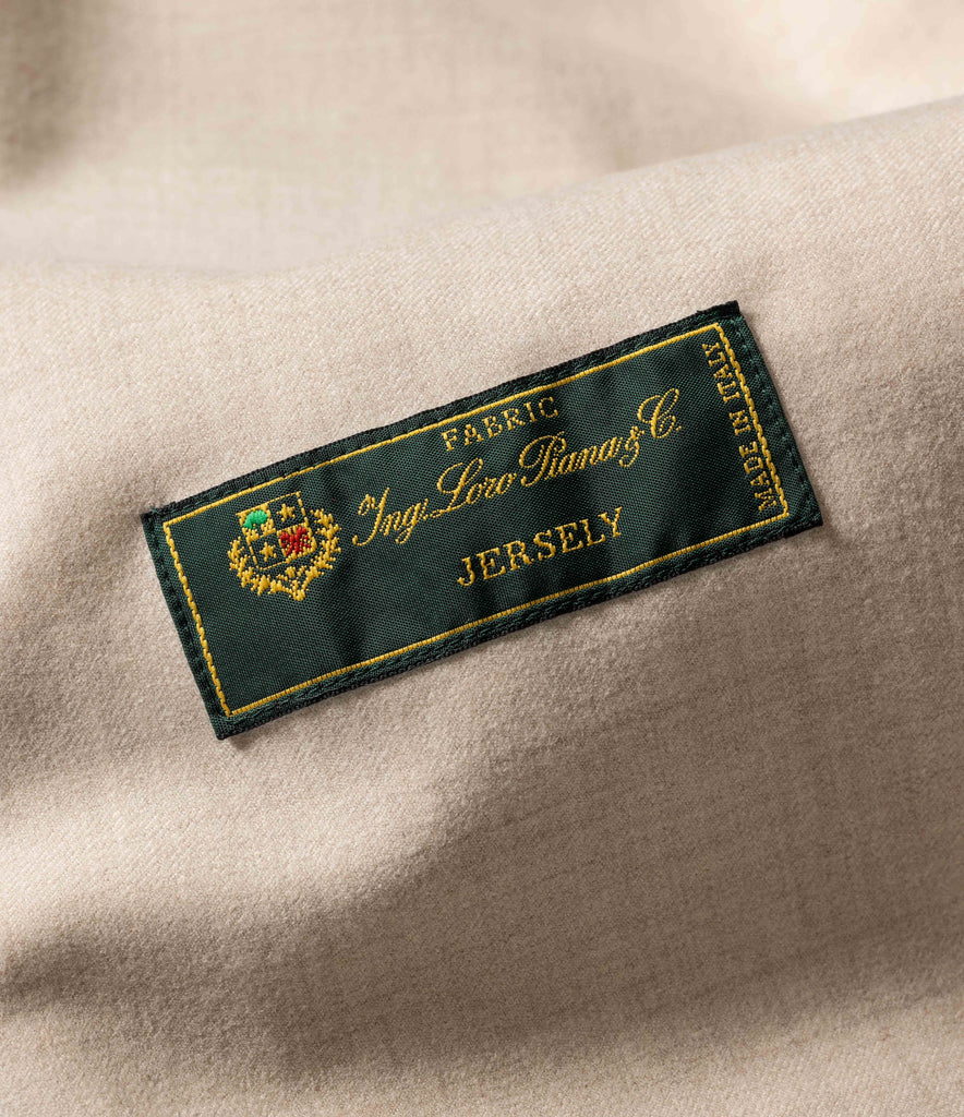 Mocha Stretch Brushed Wool Twill