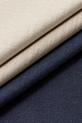 Loro Piana JERSELY Sand Jersey Stretch Wool, Silk & Linen Twill