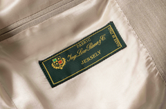 Loro Piana JERSELY Light Taupe Stretch Brushed Wool Twill