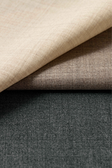 Loro Piana JERSELY Light Sand Stretch Tropical Wool Plain Weave