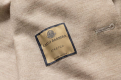 Carlo Barbera Petrol Stretch Wool Blend Twill