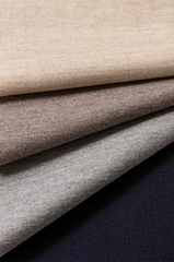 Carlo Barbera Oatmeal Wool, Lyocell & Cashmere Soft Stretch Twill