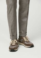 Runners Low Top Suede Truffle