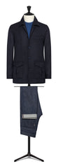 Carriagi Mid Blue Pure Cashmere