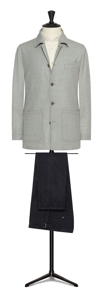 Tintex Off White Cotton Interlock Knit