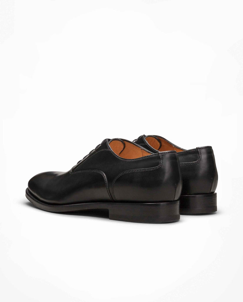Black Fine Calf Plain Tip Blake Oxfords