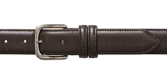 Custom Made Dark Brown Fine Calf Belt