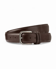 Custom Made Dark Brown Fine Calf Belt