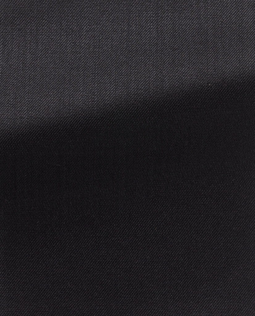 Marzotto 365 Merino Wool Stretch Black Twill