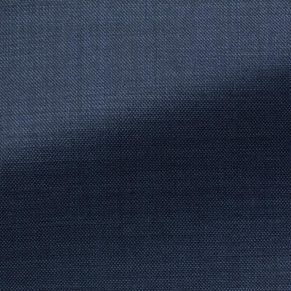 Marzotto 365 Dark Blue Merino Wool Stretch Sharkskin