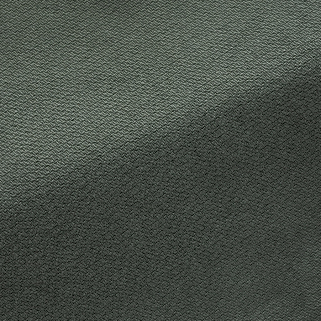 Olimpias Cotton Forest Green Garment Dyed Stretch Broken Twill