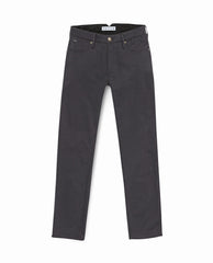 Olimpias Trousers Olimpias Grey Heavy Cotton Twill Stretch