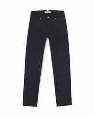 Olimpias Trousers Olimpias Black Heavy Cotton Twill Stretch