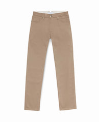 Olimpias Trousers Olimpias Khaki Heavy Cotton Twill Stretch