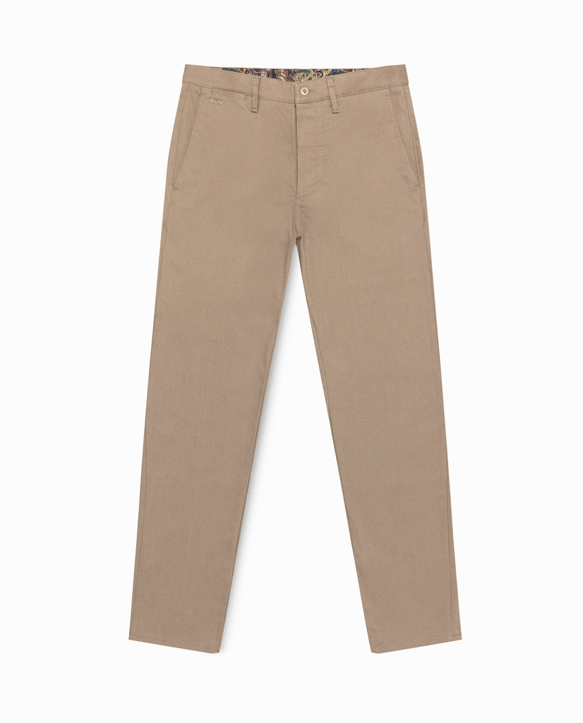 Olimpias Trousers Olimpias Khaki Heavy Cotton Twill Stretch