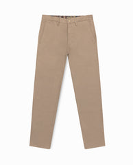 Olimpias Trousers Olimpias Khaki Heavy Cotton Twill Stretch