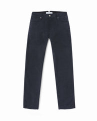Trousers Olimpias Midnight Blue Moleskin Cotton Stretch