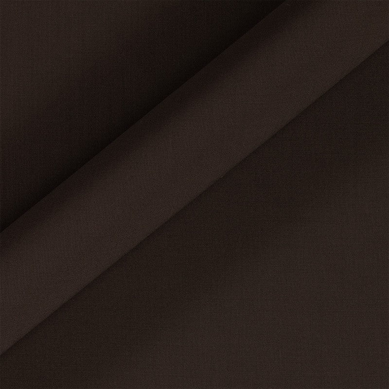 Carnet di Como SAPEURS Dark Brown Virgin Wool Stretch