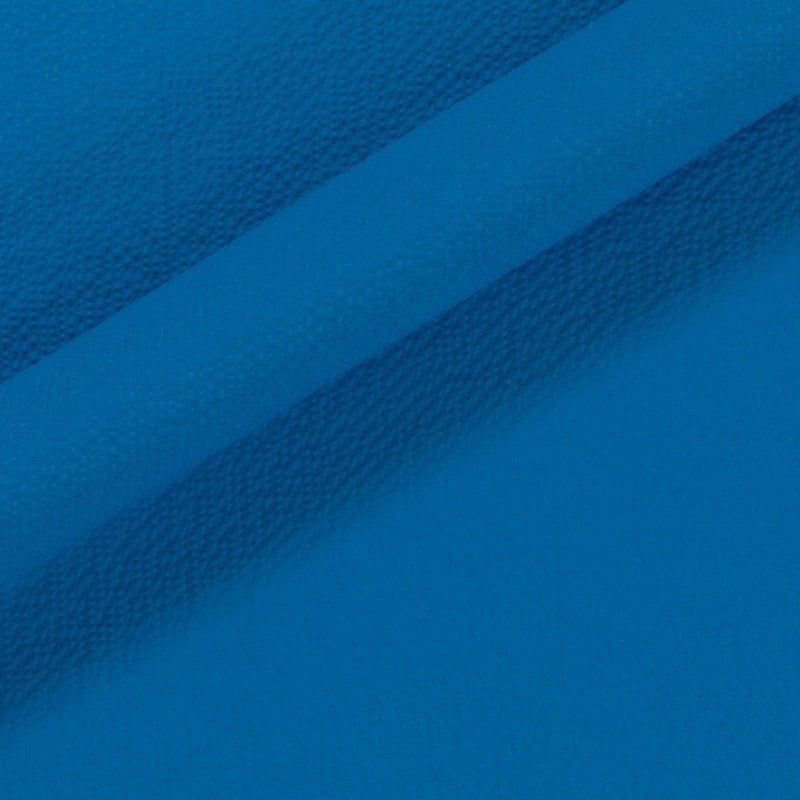 Carnet di Como Seersucker 2.0 Cotton Stretch Napoli Blue