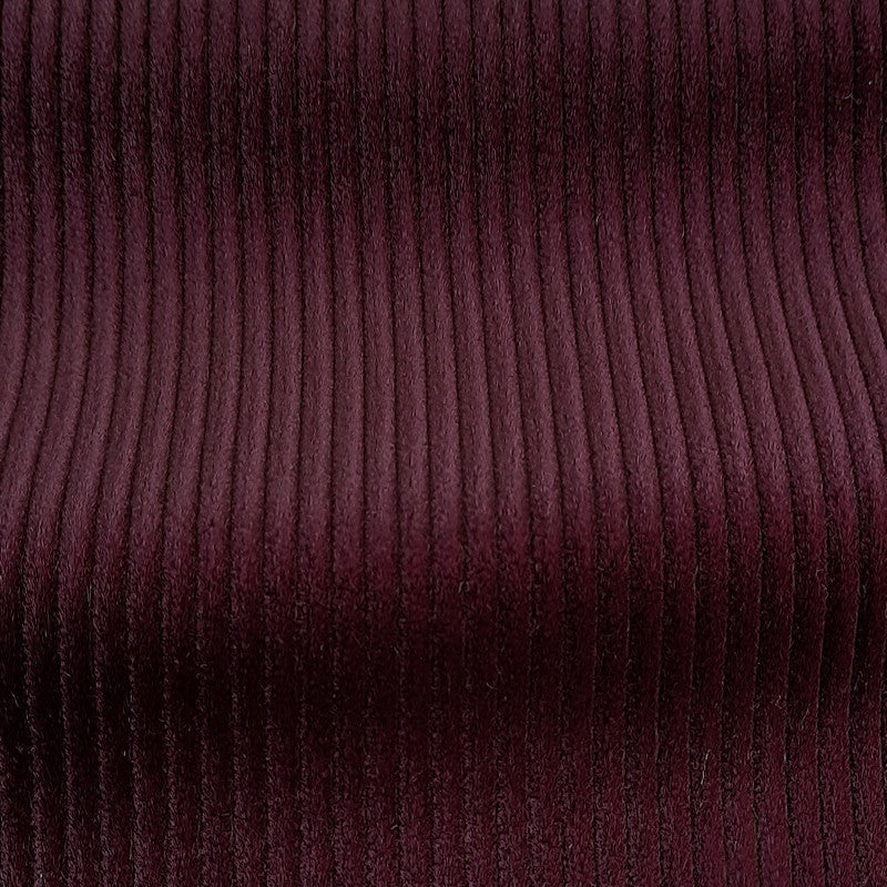 Carnet di Como VELVIS Duca Visconti di Modrone Corduroy Pure Cotton Burgundy