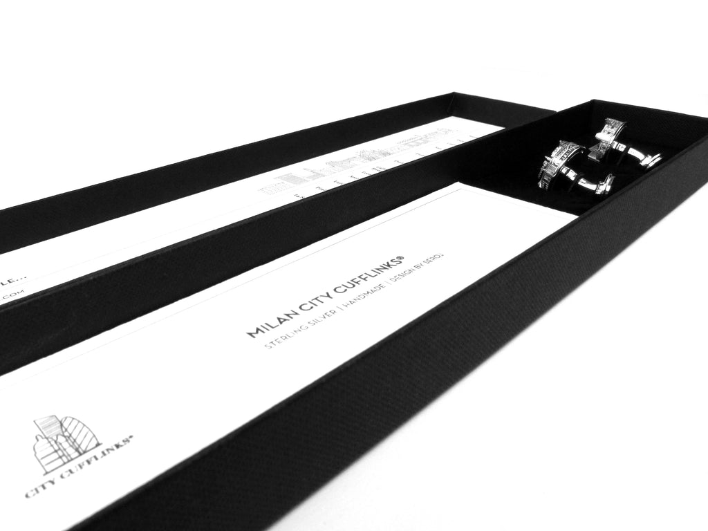 City Cufflinks Milan