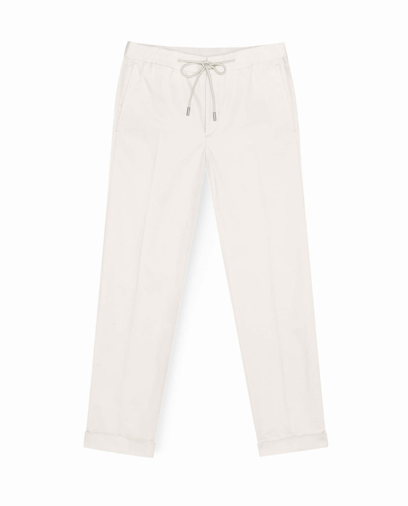 Olimpias Light Sand Heavy Cotton Stretch Twill