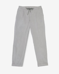 Olimpias Light Grey Cotton & Lyocell Corduroy Stretch