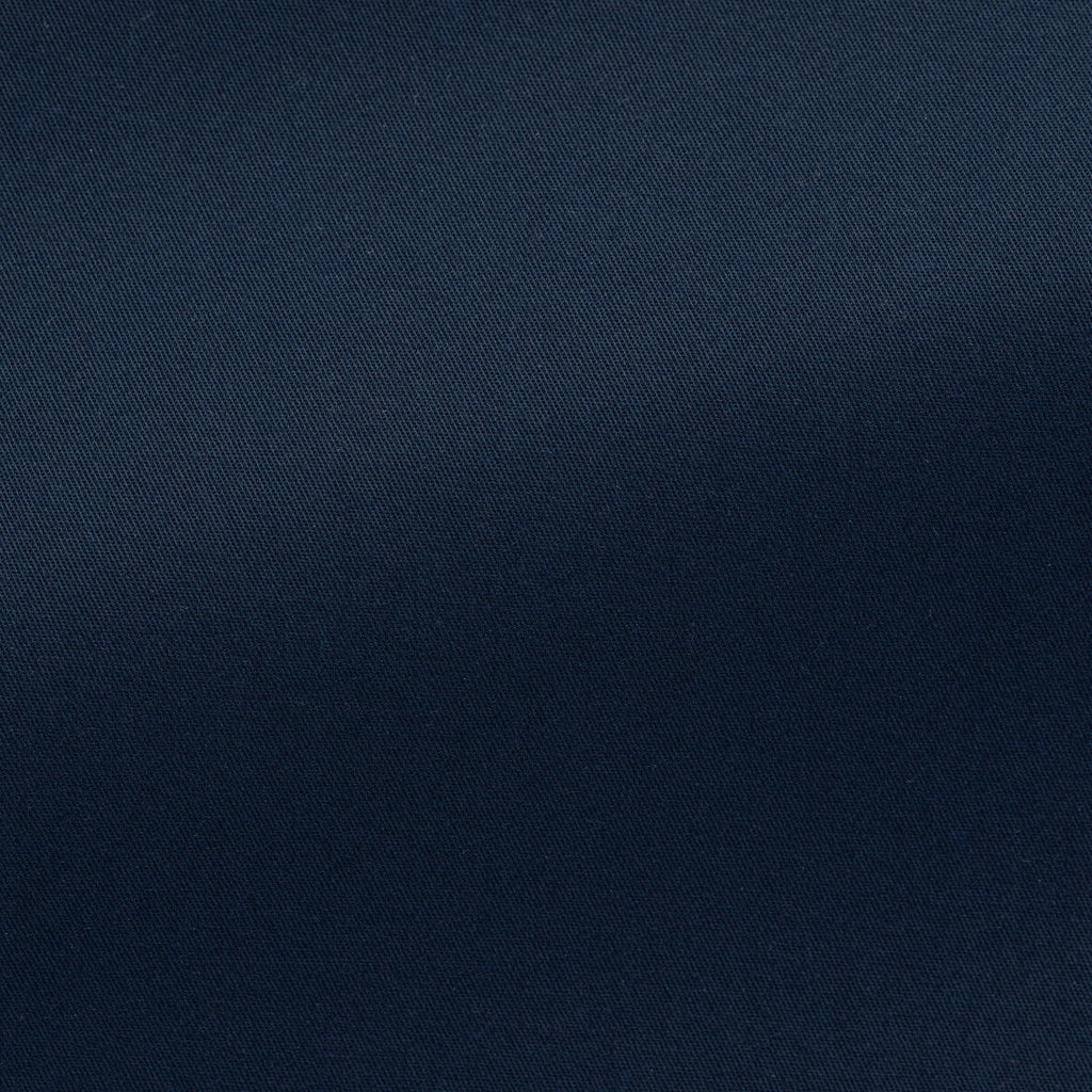 Albizzate Midnight Blue Lightweight Cotton Stretch Twill Pants