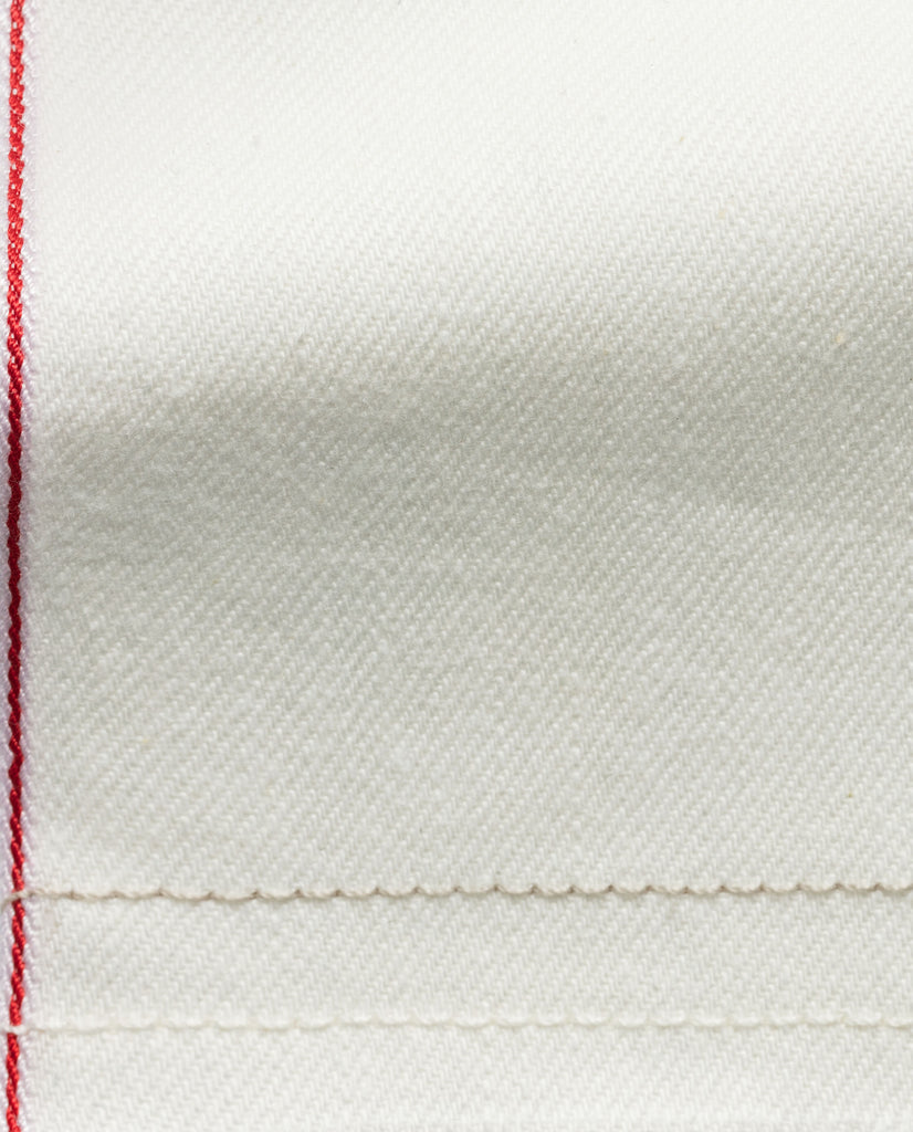 Trousers White Selvedge Stretch 11oz Denim by Berto