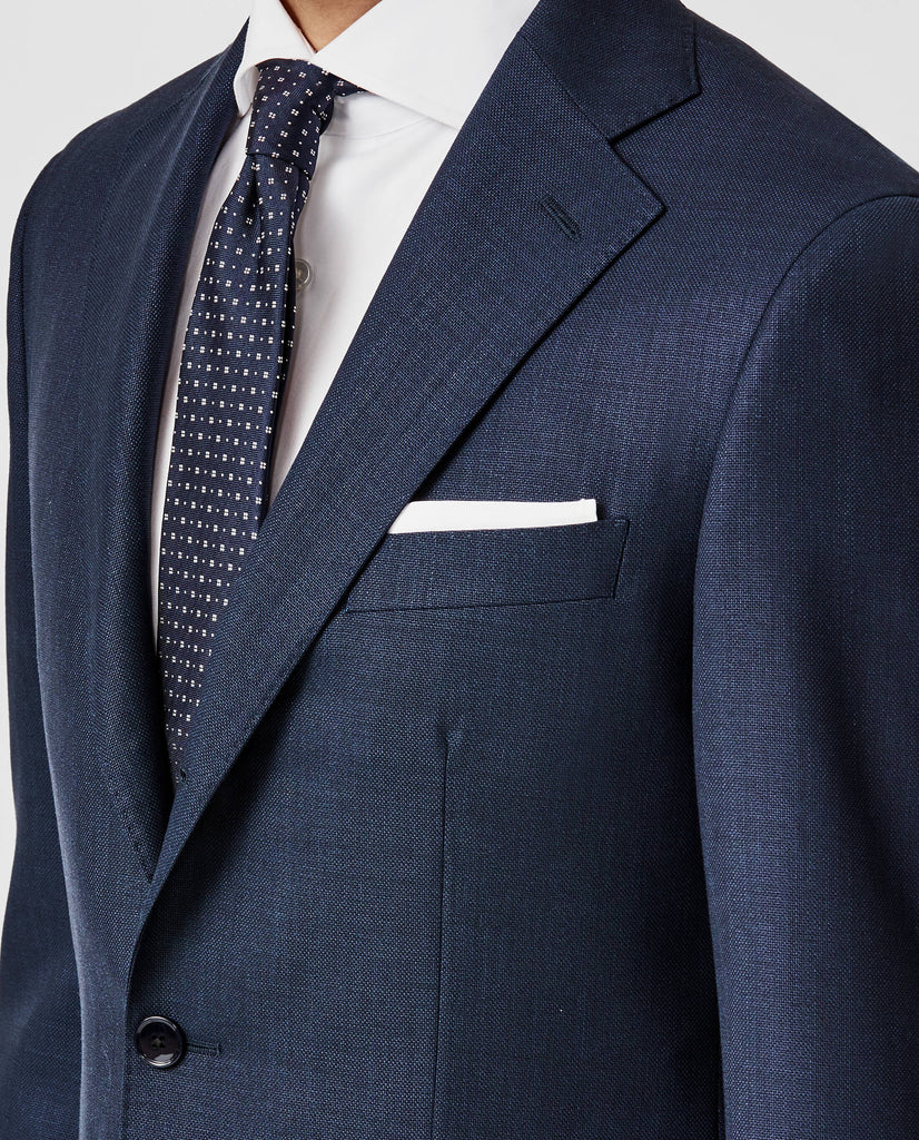 Angelico 365 Doppio Ritorto S130 Merino Wool Neapolitan Blue Microweave